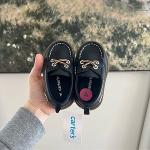 Carters Navy Loafer Shoes Toddler Size 4